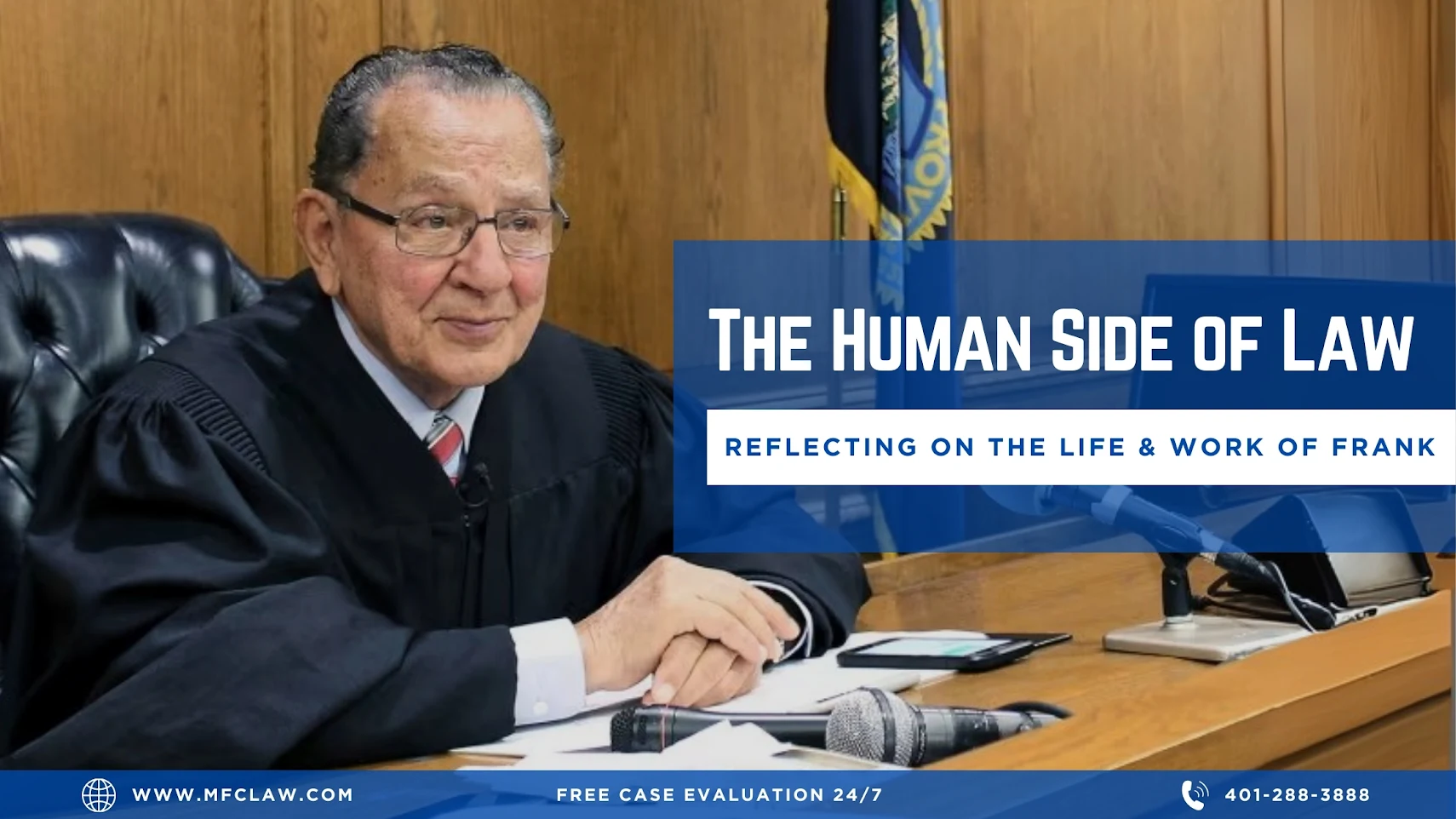 Article header graphic featuring a judge at the bench