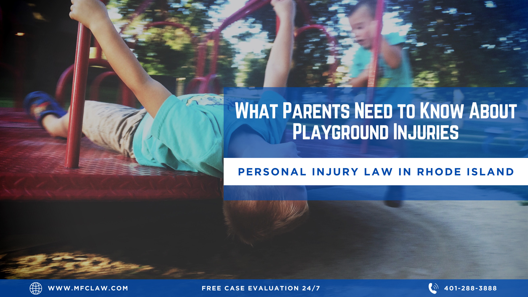 What Parents Need to Know About Playground Injuries and Personal Injury Law in Rhode Island
