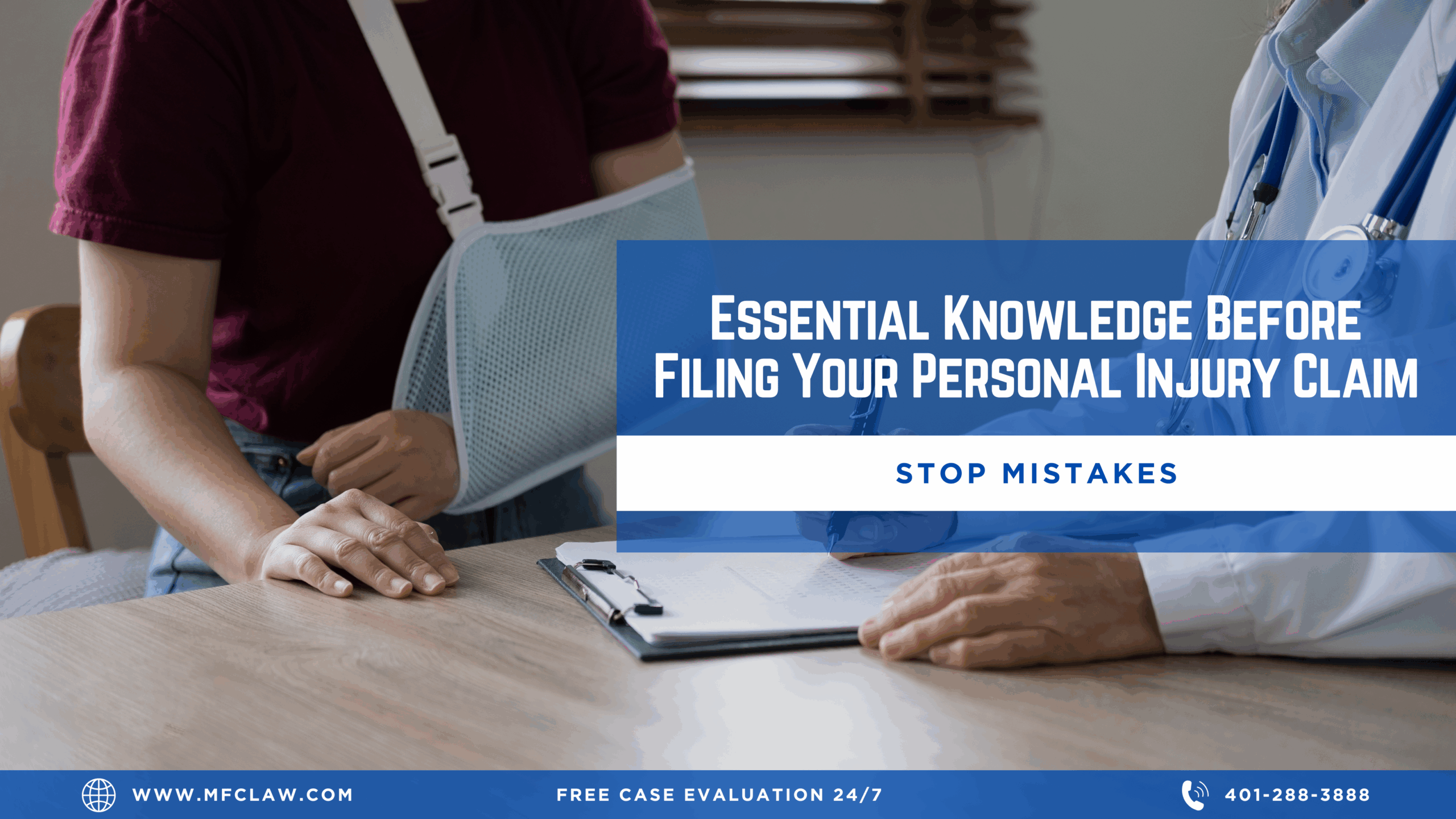 Stop Mistakes: Essential Knowledge Before Filing Your Personal Injury Claim