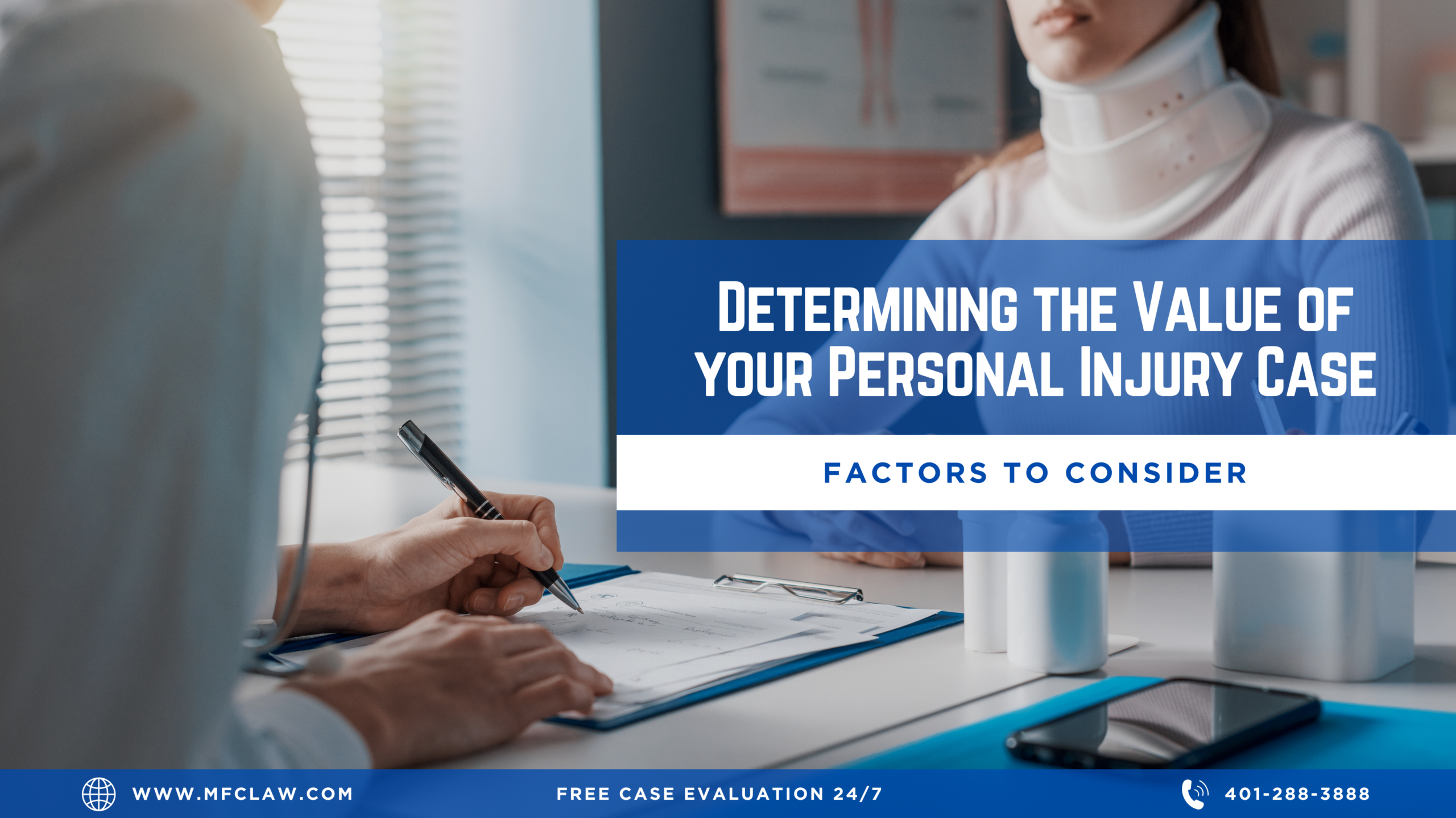 Determining the Value of your Personal Injury Case