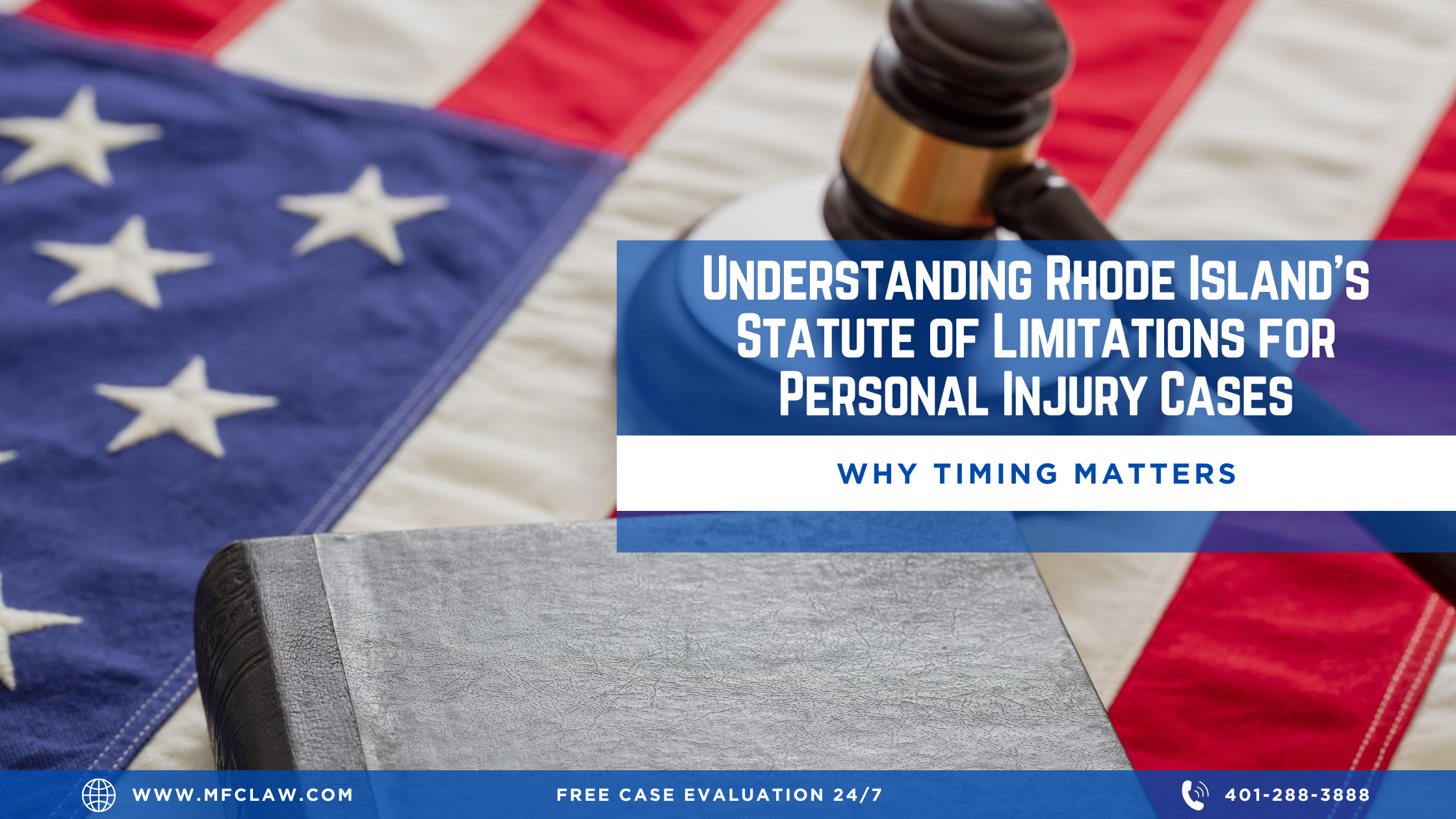 Personal injury claim deadline and statute of limitations in Rhode Island
